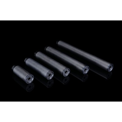 SILVERBACK Макет глушителя карбон 300 мм -14mm XL