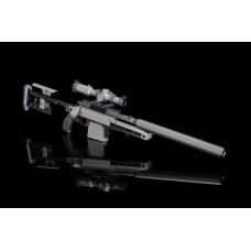 SILVERBACK Макет глушителя карбон 390 мм +24mm XXL [SBA-SIL-41]