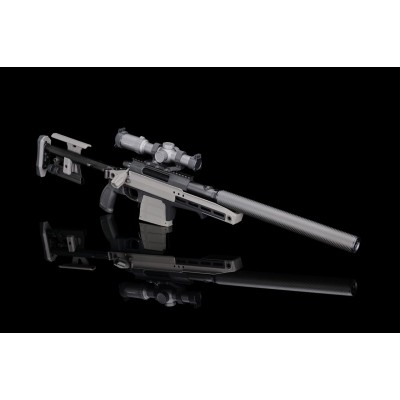 SILVERBACK Макет глушителя карбон 390 мм +24mm XXL [SBA-SIL-41]