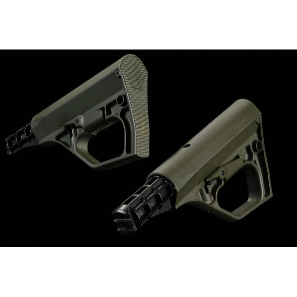 Silverback Приклад B1 на буферную трубу (AR15)  с трубой, зеленый