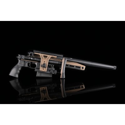 SILVERBACK Винтовка TAC-41 A2 (Алюминий)  песочная складная V2 FDE