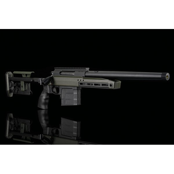 SILVERBACK Винтовка TAC-41 A2 (Алюминий)  зеленая складная V2 OD