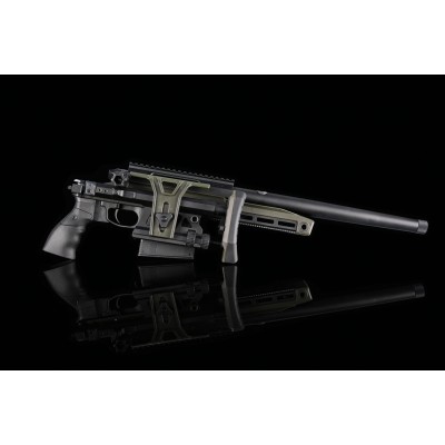SILVERBACK Винтовка TAC-41 A2 (Алюминий)  зеленая складная V2 OD