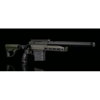 SILVERBACK Винтовка TAC-41 A2 (Алюминий)  зеленая складная V2 OD (приклад телескоп)