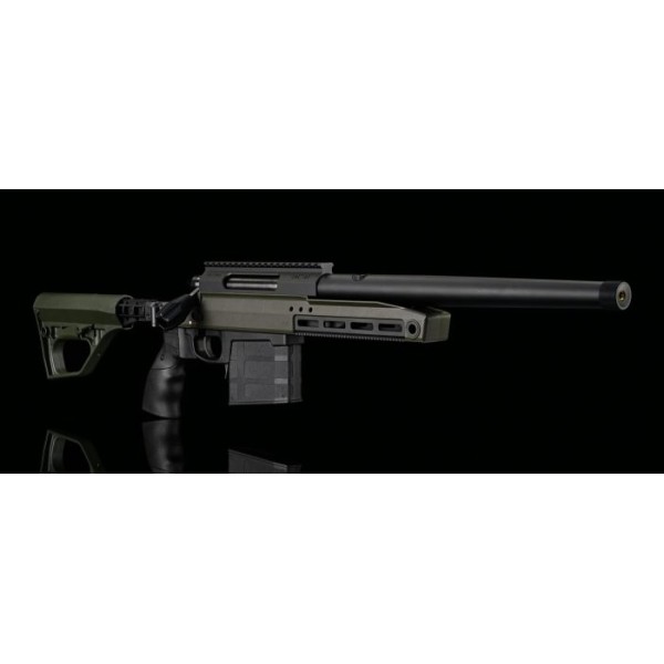 SILVERBACK Винтовка TAC-41 A2 (Алюминий)  зеленая складная V2 OD (приклад телескоп)