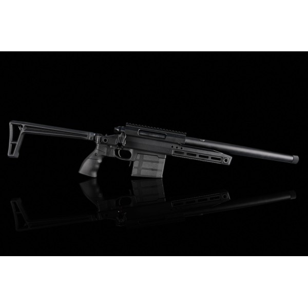 SILVERBACK Винтовка TAC-41 A2 (Алюминий)  черная складная V2 BK (приклад кочерга)
