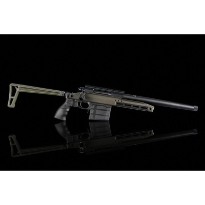 SILVERBACK Винтовка TAC-41 A2 (Алюминий)  зеленая складная V2 OD (приклад кочерга)