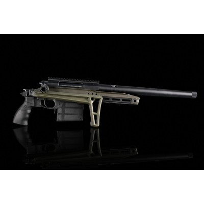 SILVERBACK Винтовка TAC-41 A2 (Алюминий)  зеленая складная V2 OD (приклад кочерга)