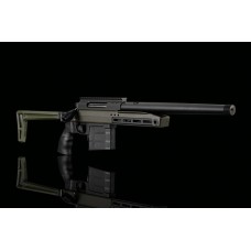 SILVERBACK Винтовка TAC-41 A2 (Алюминий)  зеленая складная V2 OD (приклад кочерга)