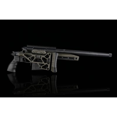 SILVERBACK Винтовка TAC-41 A2 (Алюминий)  зеленая складная V2 OD (приклад Recon)