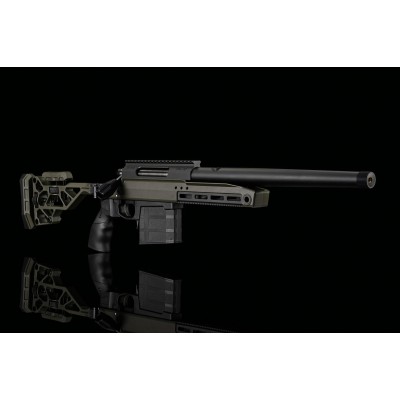 SILVERBACK Винтовка TAC-41 A2 (Алюминий)  зеленая складная V2 OD (приклад Recon)