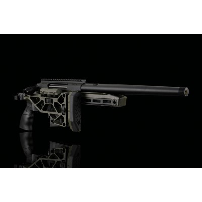 SILVERBACK Винтовка TAC-41 A2 (Алюминий)  зеленая складная V2 OD (приклад Recon)