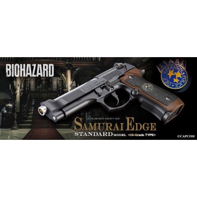 TM Пистолет Tokyo Marui Beretta Biohazard Samurai Edge Standard GBB STARS HI GRADE