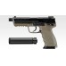 TM HK45 TACTICAL Пистолет Tokyo Marui HK45 Tactical GGBB TAN