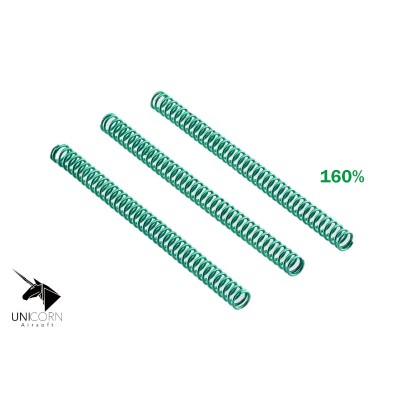 Unicorn Пружина ноззла Marui Hi-Capa 5.1 160% 3 шт.